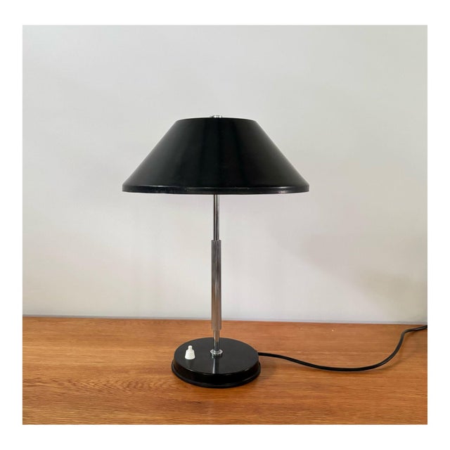 Vintage Table Lamp by Jo Hammerborg for Fog & Morup, 1960s For Sale - Image 9 of 9