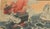 Matahei, Battle of Port Arthur, Russo-Japanese War, 1904, Woodblock Triptych For Sale - Image 5 of 9