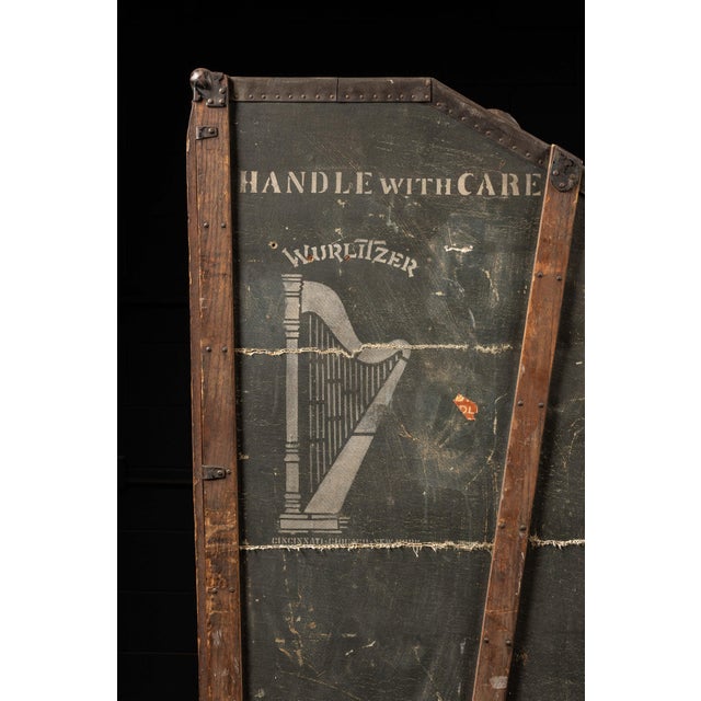 Antique Wurlitzer Pedal Harp Case For Sale In Chicago - Image 6 of 9