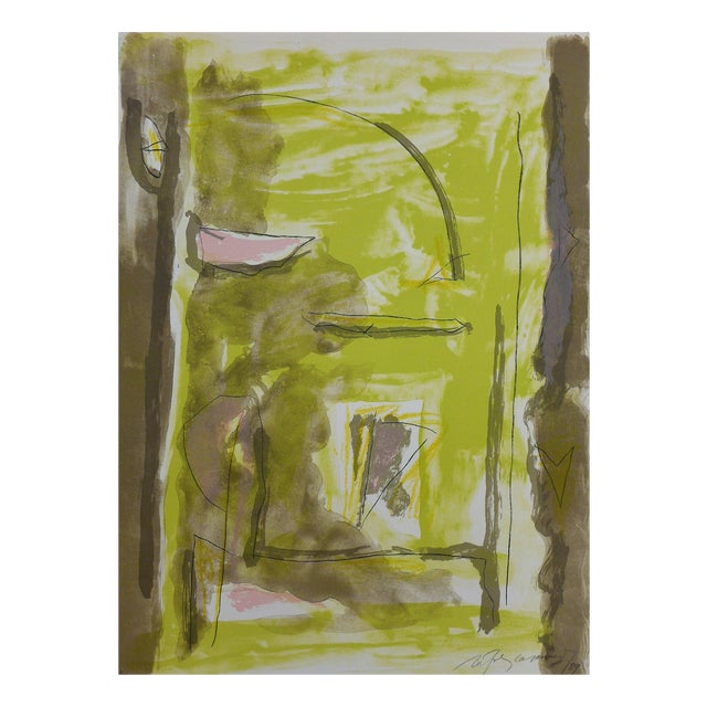 Alberto Rafols-Casamada, Xipre 4, 1989, Original Lithograph For Sale