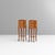 Vintage Bedside Tables in Walnut, 1950s, Set of 2 For Sale - Image 3 of 9