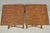 Mid Century Danish Modern Mandalay Teak Folding Campaign Style Side Tables Pair For Sale - Image 4 of 18