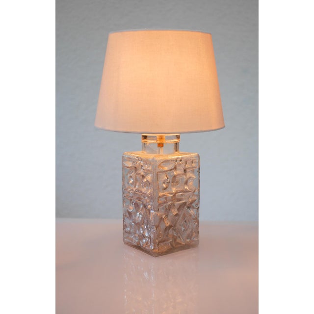 Scandiavian Glass Lamp by Henrik Blomqvist For Sale - Image 11 of 15
