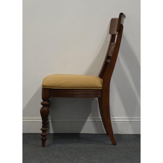 Early 21st Century Ethan Allen British Classics Collection Early American Traditional Dining Side Chair 29-6500 For Sale - Image 5 of 10