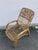 Rattan Armchair in Rattan For Sale - Image 4 of 18