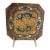 Vintage Chinoiserie Yellow Ground Dragon Plate - Square Scalloped Porcelain Catchall For Sale