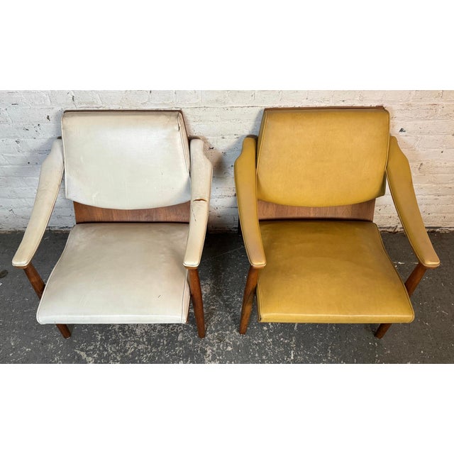 Mid 20th Century Pair of Mid-Century Danish Bentwood Armchairs by Thonet For Sale - Image 5 of 12