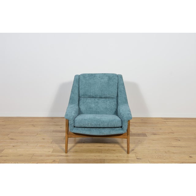 Mid-Century Modern Vintage Lounge Chair by Folke Ohlsson for Dux, Sweden, 1960s For Sale - Image 3 of 18
