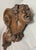 Antique 1800's Hand Carved Figural Wood Architectural Salvage Devil Sculpture For Sale In New York - Image 6 of 17