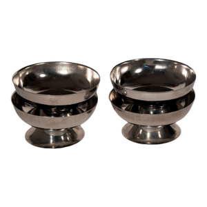 Vintage French Dessert Coupes #6- Set of 4