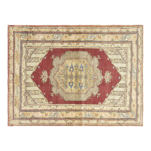 1960s Turkish Oushak Rug