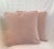 Contemporary Italian Pale Pink Pillows - A Pair For Sale - Image 4 of 13