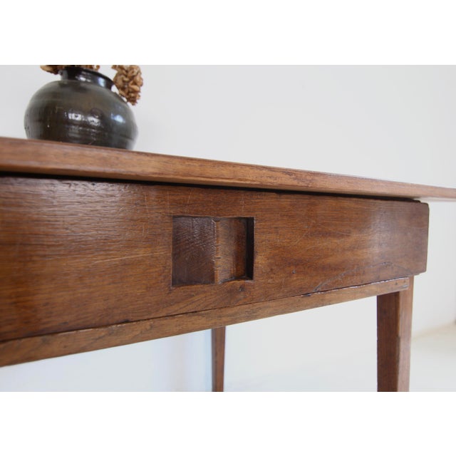 Wood 19th Century French Farm Table with Sliding Doors For Sale - Image 7 of 18