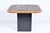 African V. Ramburrem African Slate, Brass & Wood Occasional Table, 1980's For Sale - Image 3 of 18