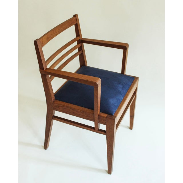 Bridge Chairs by René Gabriel, 1950, Set of 2 For Sale - Image 9 of 11