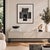 Mid-Century Black & White Geometric Abstract Painting, by Artist Scunio, 31.25” H X 24.25” W For Sale - Image 9 of 12