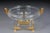 Hollywood Regency Acrylic Bowls with Gilding, Set of 2 For Sale - Image 3 of 14