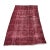 Turkish Over-Dyed Red Rug in Wool For Sale - Image 4 of 11