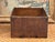 Wood Antique 19th Century Dovetailed Wooden Storage Box With Iron Reinforcements For Sale - Image 7 of 12