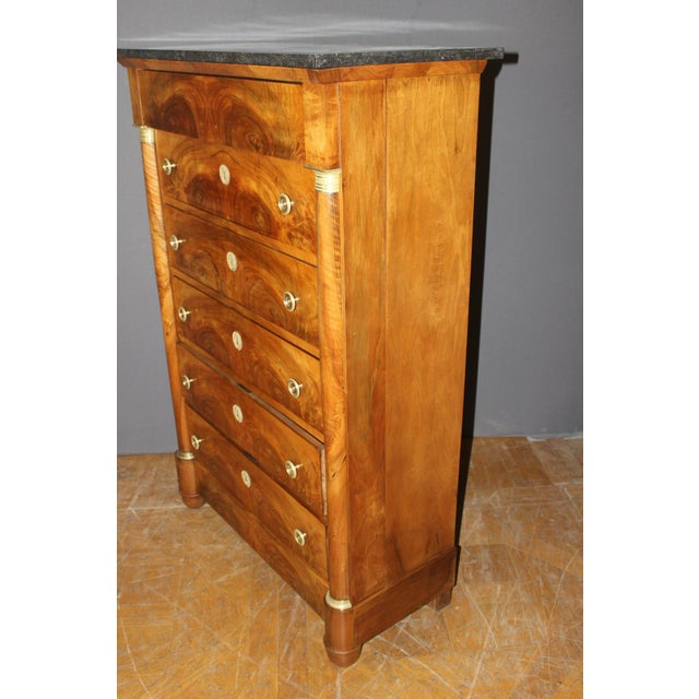 Black Empire Style Weekly Planner, Late 19th Century For Sale - Image 8 of 15