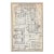 1907 Map of Ecole Des Beaux Arts Paris For Sale