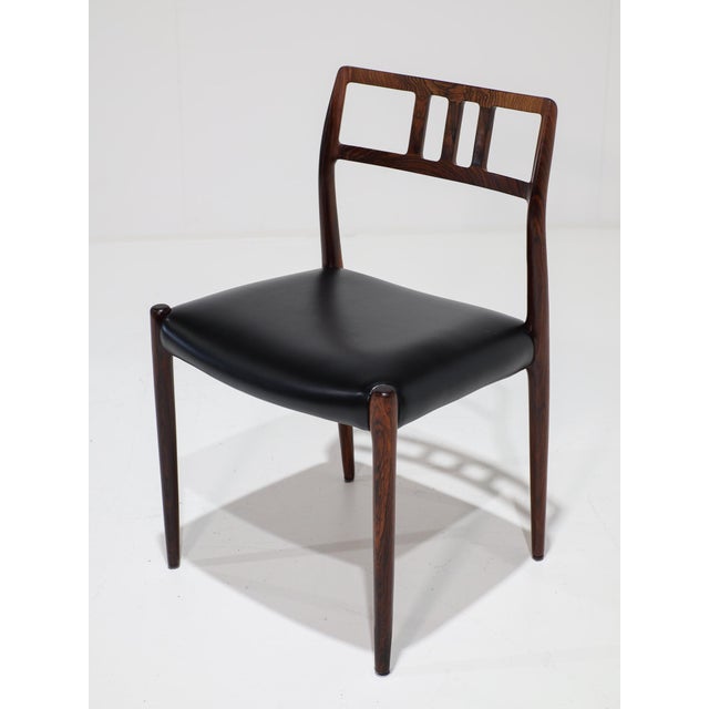 Model 79 Chairs in Rosewood by Niels Otto Møller for J.L. Møllers, 1960s, Set of 6 For Sale - Image 13 of 18