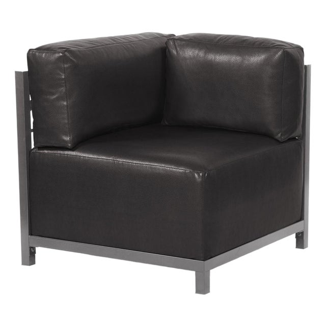 Axis Corner Chair Avanti Black Titanium Frame For Sale