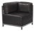 Axis Corner Chair Avanti Black Titanium Frame For Sale