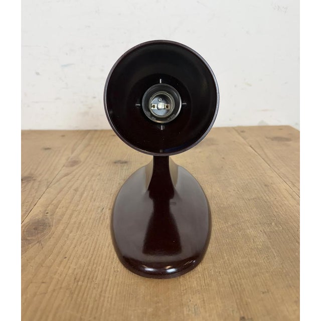 Brown Vintage Brown Bakelite Wall Light from Elektrosvit, 1950s For Sale - Image 8 of 18