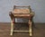 Antique Parcel Gilt Cruciform Stool For Sale - Image 6 of 9