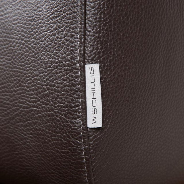 Three-Seater Sofa in Leather from Willi Schillig For Sale - Image 11 of 15