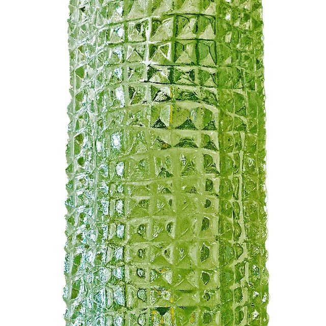 Italian Green Murano Glass Crocodile Wall Sconces by Simoeng, Set of 2 For Sale - Image 6 of 7