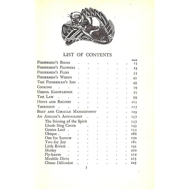 "The Angler's Week-End Book" 1949 Tavener, Eric & Moore, John For Sale - Image 4 of 8