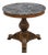 19th-Century French Empire Center Table With Gray Marble Top For Sale