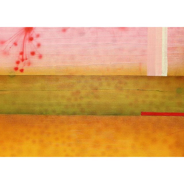 Contemporary "Cherry #1" Original Abstract Acrylic Painting by Mel Rea For Sale - Image 3 of 5