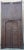 1930s Vintage Moroccan Berber Style Hand-Carved Double Door For Sale - Image 9 of 9