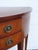 Brown 1940s Demilune Console Table Buffet Server 6562 For Sale - Image 8 of 18