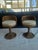 Pair Rattan Wicker Swivel Vanity Stools For Sale In San Antonio - Image 6 of 9