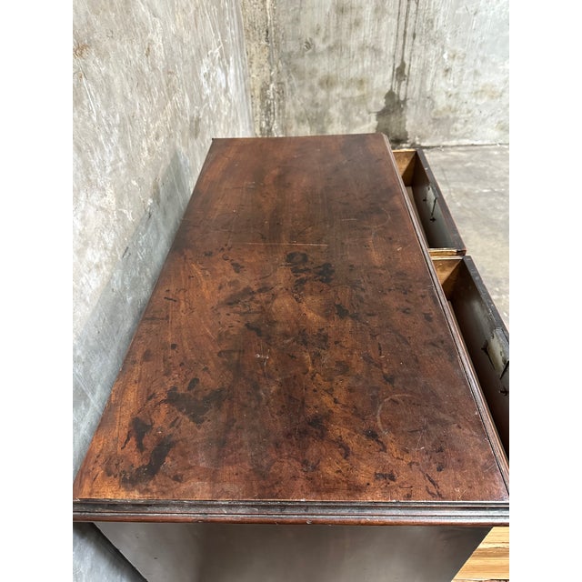 Antique George III Mahogany Chest of Drawers For Sale - Image 4 of 6