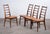 Lis Dining Chairs in Rosewood by Niels Koefoed, Denmark, 1960s, Set of 4 For Sale - Image 3 of 12