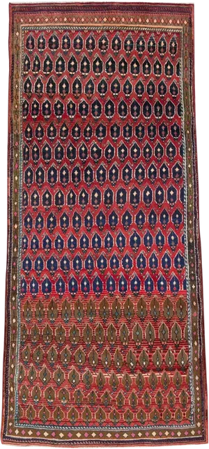 Vintage Persian Mahal Rug – Size: ' 10" X 8'10"