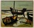 Andre Minaux, Stranded Boats, 1963, Oil Painting on Canvas, Framed For Sale - Image 18 of 18
