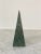 Late 20th Century Green Marble Obelisk With Dramatic Veining For Sale - Image 5 of 8
