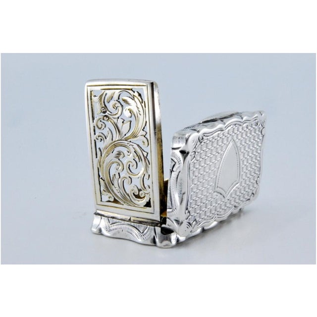Vinaigrette Box in Gold and Paw For Sale - Image 5 of 10