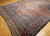 Navy Blue 19th Century Oversized Persian Bidjar Rug, Hand-Knotted Wool, Geometric Herati Pattern, Red & Blue, 13x18 For Sale - Image 8 of 18