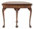 Queen Anne Demi Lune Card Table in Walnut, 1920s For Sale