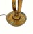 Goldenrod Brutalist Art Glass and Iron Floor Lamp by Albano Poli for Poliarte, Italy, 1970s For Sale - Image 8 of 13