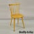 Vintage Mid Century Modern Spindle Back Birch Maple Side Chairs (Single) For Sale - Image 12 of 12