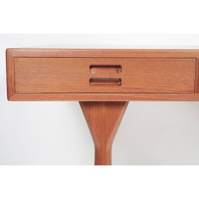 Nanna Ditzel Teak Writing Desk for Søren Willadsen For Sale - Image 15 of 18