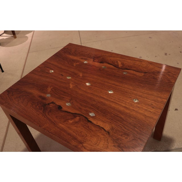 1950s 1950s Modernist Rectangular Side Table For Sale - Image 5 of 10